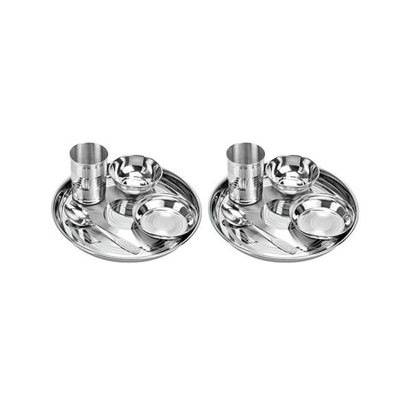 Picture of 10 PC. THALI SET -  stainless steel,dinnner set,thali set ,set of 10pc