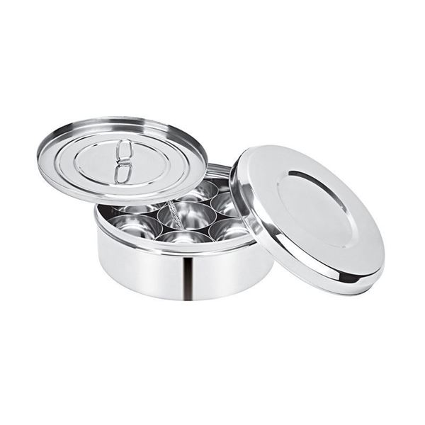 Picture of RATNA Stainless Steel Extra Deep Masala Dabba/storage Container,