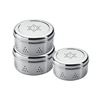 Picture of Kothmir Dabba - Ratna Stainless Steel Multipurpose Kothmir Dabba/ Dhaniya Storage Box/ Coriander Dabba Box Set of 3 (500 ml, 600 ml, 800 ml)