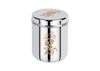Picture of RATNA Stainless Steel Expo Floral Design Pc Dabba/storage Container