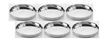 Picture of RATNA Stainless Steel Exclusive Sada Thali/plates, 28 cm, 6 Piece, Silver