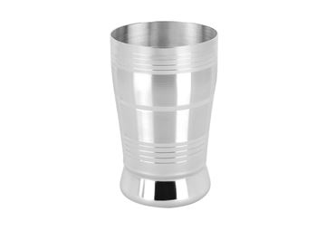 Picture of RATNA Stainless Steel Cp World Cup Drinking Glasses, 280 Ml, 6 Piece, Silver