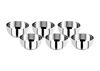 Picture of RATNA Stainless Steel Flora Wati Dessert Bowls, 6 Piece, Silver