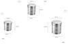 Picture of RATNA Stainless Steel Export Linner Dabba/storage Container, 3 Piece, Silver