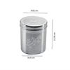 Picture of RATNA Stainless Steel Export Flower Dabba/storage Container, 3 Piece, Silver