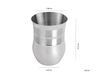 Picture of RATNA Stainless Steel Cp Flower Pot Drinking Glasses, 250 Ml, 6 Piece, Silver