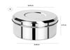 Picture of RATNA Stainless Steel Extra Deep Puri Storage Container, 16 cm / 18 cm / 20 cm, Silver (Extra Deep Puri 10*12)