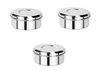 Picture of RATNA Stainless Steel Extra Deep Puri Storage Container, 16 cm / 18 cm / 20 cm, Silver (Extra Deep Puri 10*12)