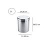 Picture of Ratna Stainless Steel Plain Cover Deep Dabba/Storage Container (PC Deep Dabba 10*12 + 13*14)