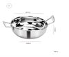 Picture of RATNA Induction Compatible Stainless Steel Sandwitch Bottom Kadai