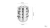Picture of RATNA Stainless Steel Exclusive Clip Tiffin Box 4 Tier