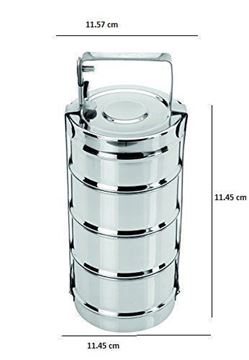 Picture of RATNA Stainless Steel Exclsuive Bombay Tiffin Box